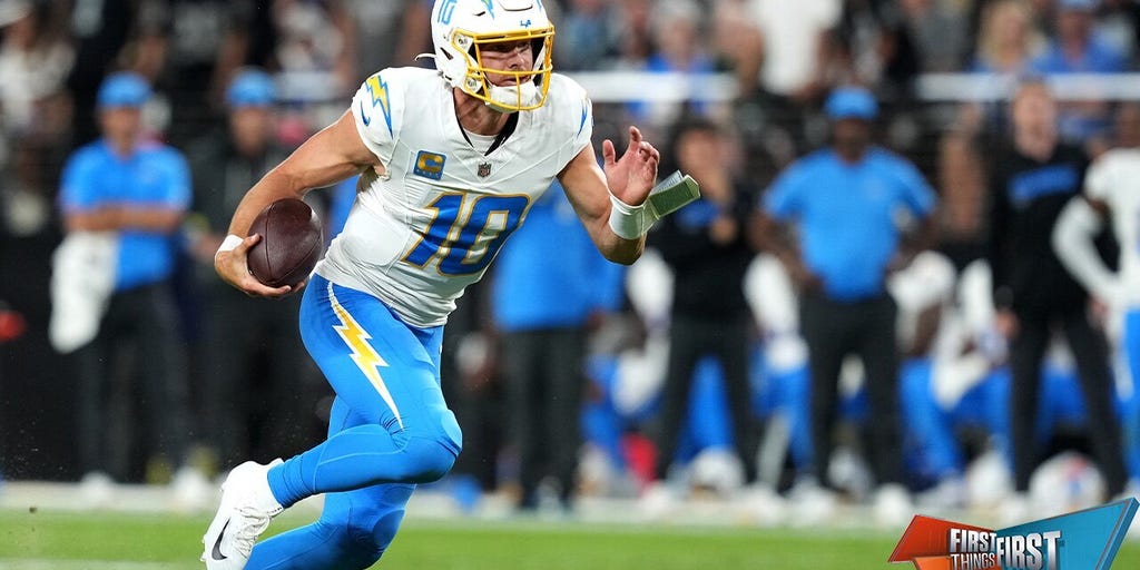 Justin Herbert off to a 2–0 start — Has he entered the Elite QB tier? | First Things First