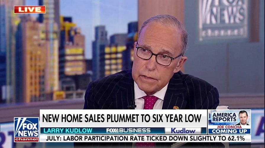 Kudlow: Housing market has 'nasty recession' written all over it