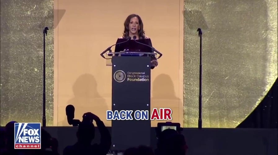 Harris claims Kimmel suspension happened because Trump 'couldn't take a joke'