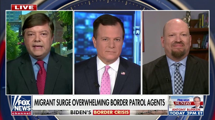 VP Harris 'has been a disaster on everything,' especially the border 'crisis': Radio host