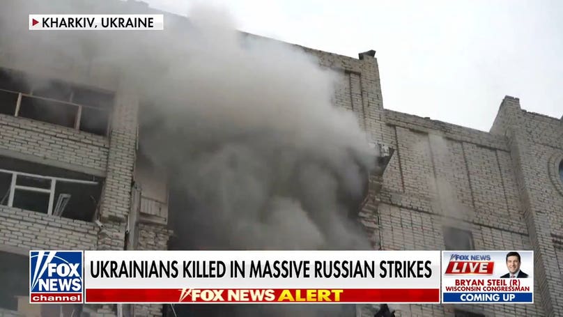 Russia launches massive wave of drone and missile strikes across Ukraine