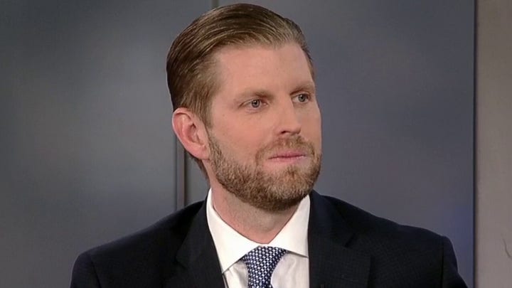 Eric Trump: Media giving Biden a total pass for his continuous gaffes