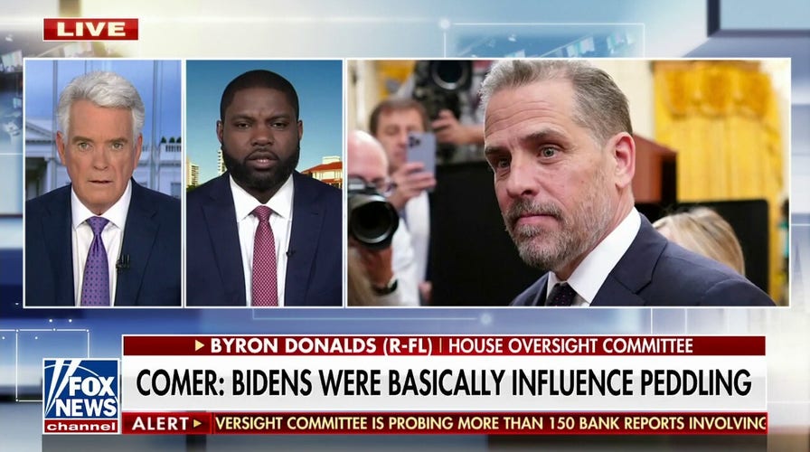 Biden bank records ‘just the tip of the iceberg’: Rep. Byron Donalds