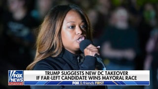 Trump threatens federal takeover of DC if far-left mayoral candidate wins