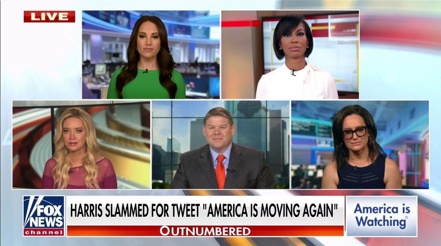 Outnumbered blasts Kamala Harris for 'out of touch' tweet