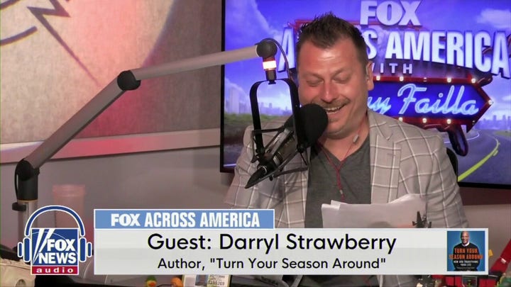 Baseball Legend Darryl Strawberry & JImmy Failla
