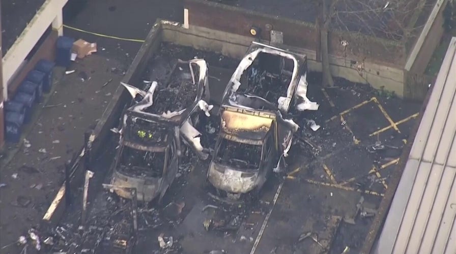 Multiple ambulances acceptable   connected  occurrence  successful  London during 'antisemitic arson attack,' officials say