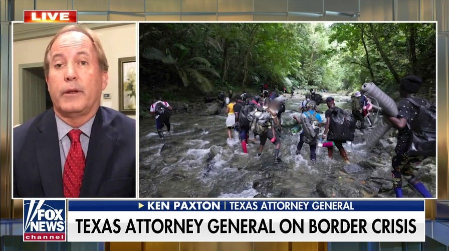 Texas attorney general on border crisis: Biden admin 'allowing, inviting' violation of federal law