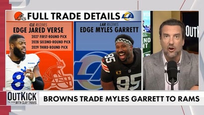 Clay Reacts to MASSIVE Myles Garrett Trade | OutKick The Show w/ Clay Travis