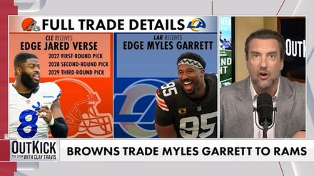 Clay Reacts to MASSIVE Myles Garrett Trade | OutKick The Show w/ Clay Travis