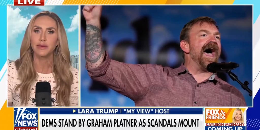 Lara Trump blasts Democrats over Platner support