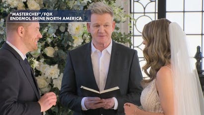 It's a FOX's 'Masterchef' wedding!