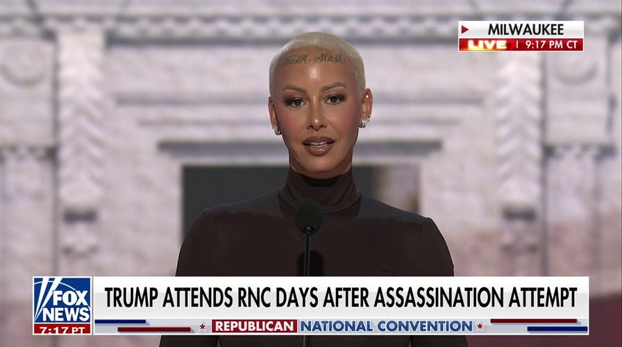 Amber Rose: Trump and his supporters don't care if you're Black, White, gay or straight-it's all love