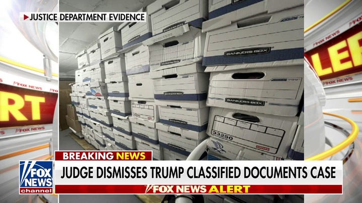 Trump 'Thrilled' as Judge Dismisses Classified Documents Case