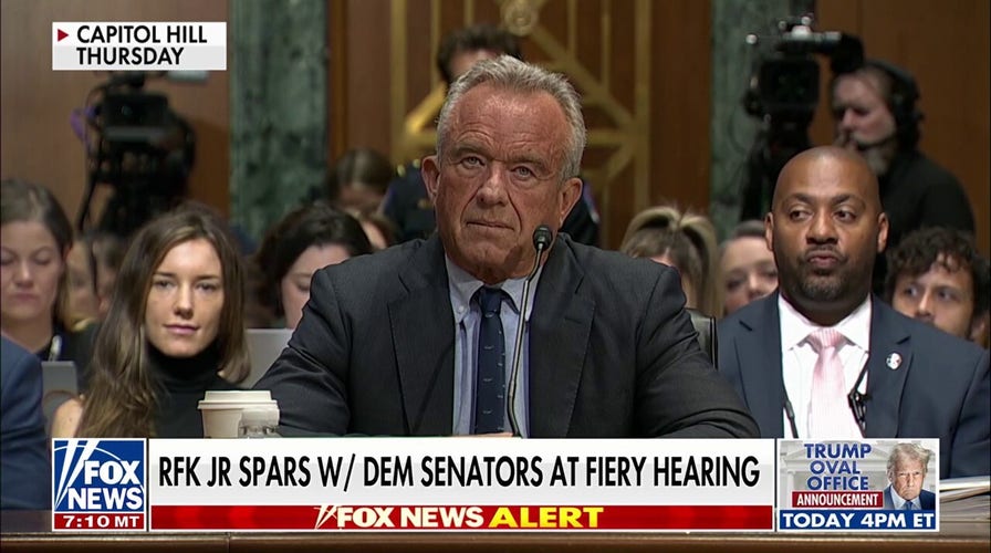 RFK Jr. spars with Democratic senators during heated hearing
