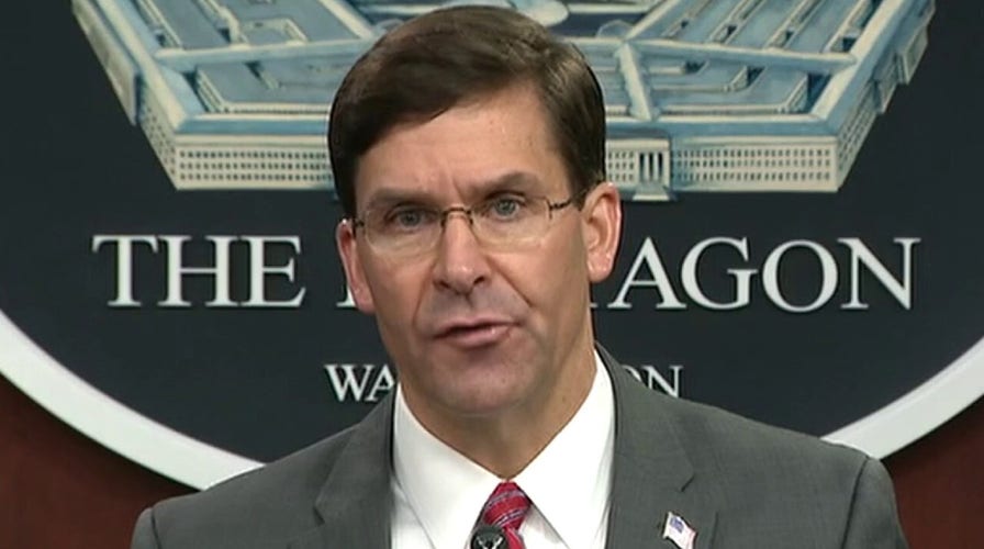 Defense secretary says he does not support using troops to control protests