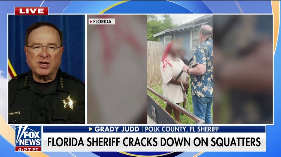 Florida sheriff on his efforts to crack down on squatters
