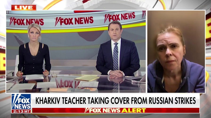 Ukrainian teacher takes shelter as Russian forces advance: 'We were not prepared for a war'