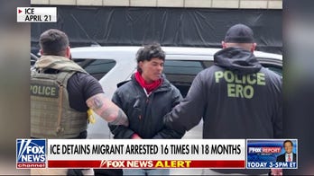 ICE detains migrant arrested 16 times in 18 months
