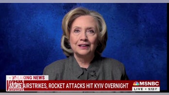 Hillary Clinton repeatedly blames, mentions Trump in MSNBC interview on Russian invasion