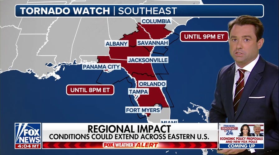  How is Hurricane Helene moving across the US?