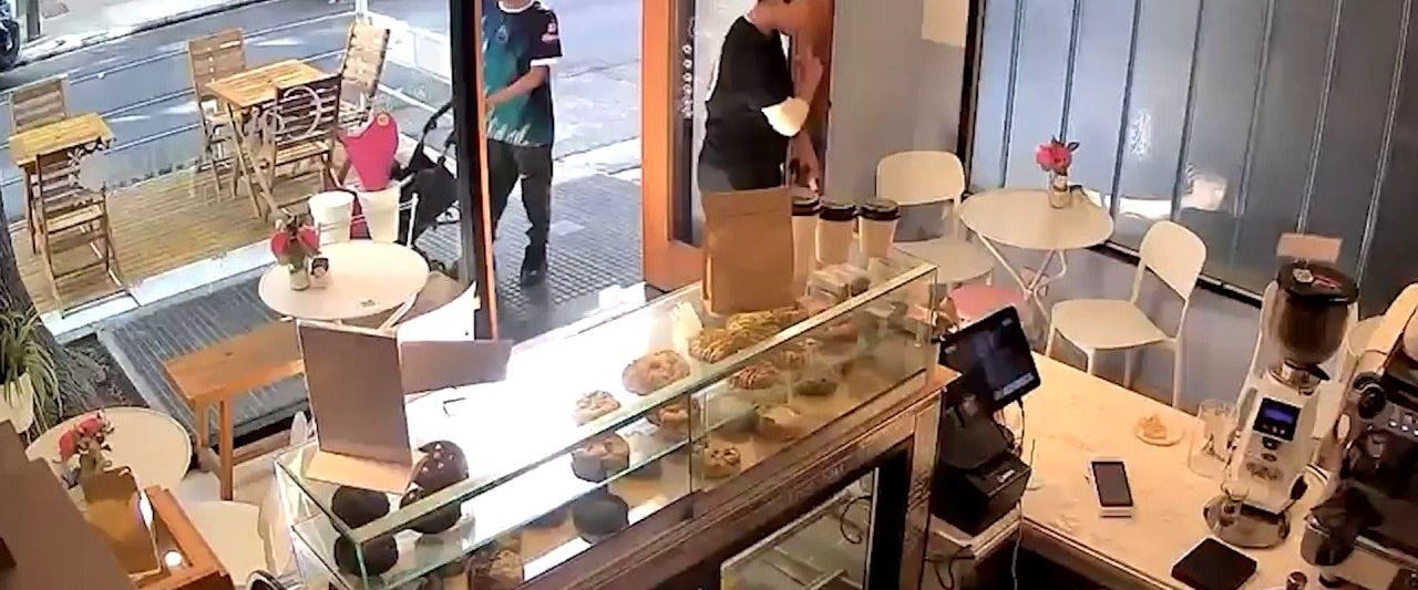 Man appears to steal from cafe tip jar before simple act of kindness changes encounter - Fox News
