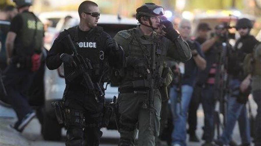 Exclusive video of shootout between police, suspects