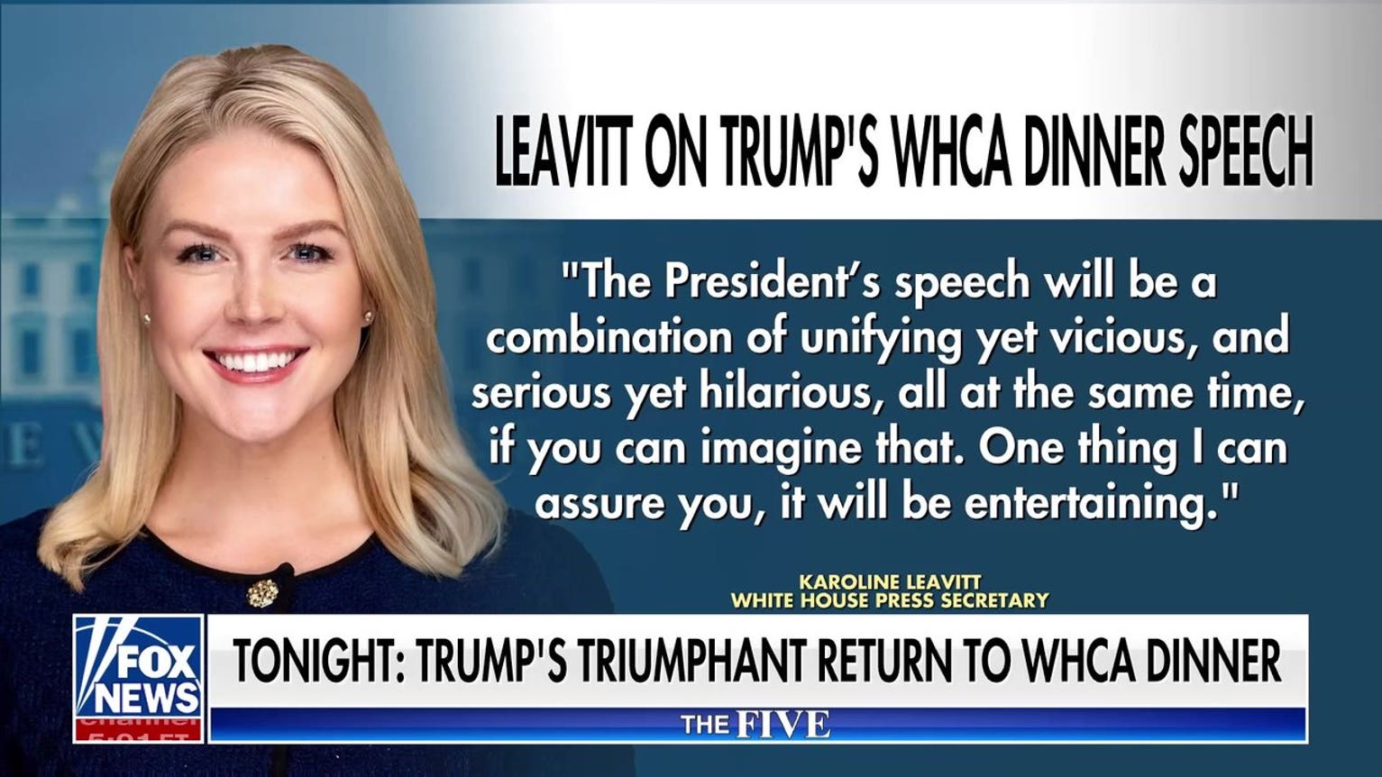 President Trump’s WHCA speech is expected to be ‘unifying, yet vicious’