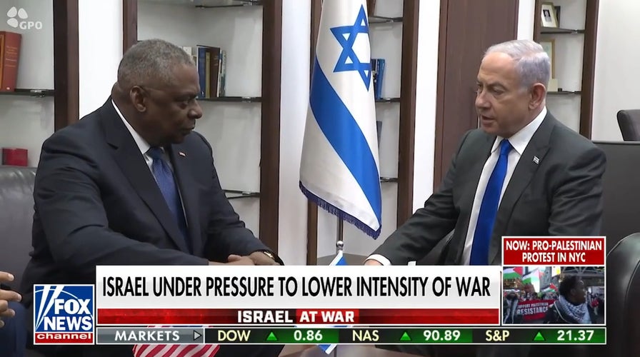 Defense Secretary Austin meets with Netanyahu in Israel