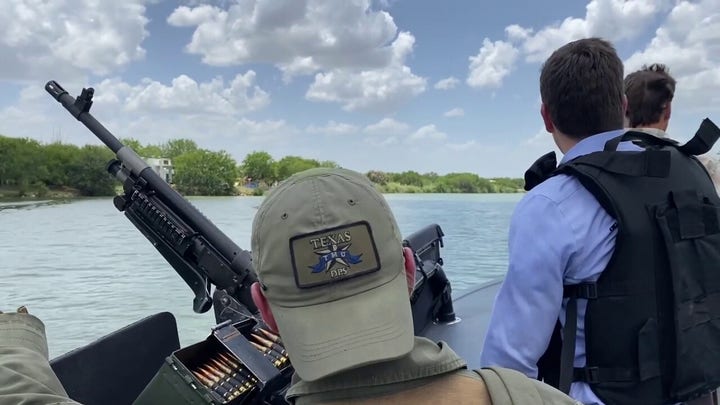 GOP lawmakers tour Rio Grande with law enforcement, slam Democrats for not coming to border.