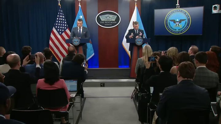 Hegseth le dice a Irán que «elija con prudencia» en las negociaciones de paz