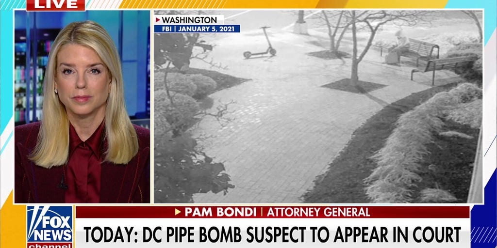 Pam Bondi credits 'good, old-fashioned police work' for DC pipe bomb suspect's arrest