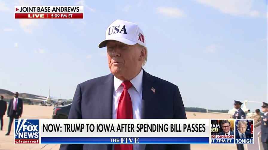 Trump praises passage of 'big, beautiful bill': 'We'll have growth in record numbers'