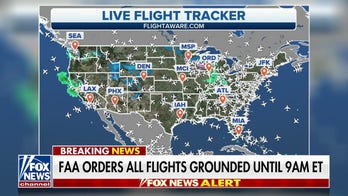 FAA orders all flights grounded for the first time since 9/11
