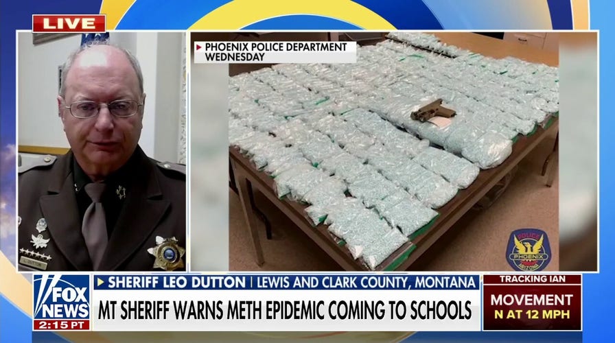 Montana sheriff warns about meth showing up in schools