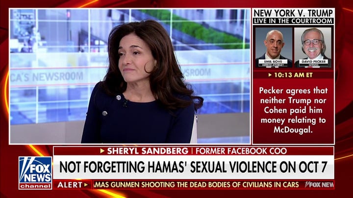 Sheryl Sandberg unveils documentary on Hamas' ‘systematic’ sexual violence on Oct. 7
