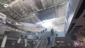 Video captures total chaos at Kuwait airport following reported Iranian strike
