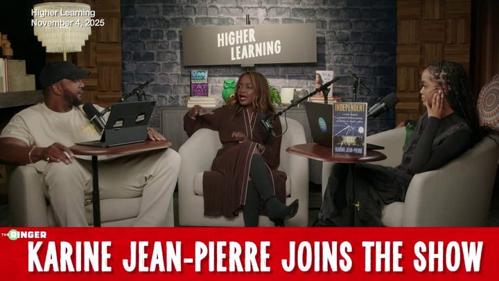 Podcast host tells KJP that nobody believes her book title isn't about slamming the Biden White House as 'broken'