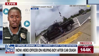 Child lucky to be alive after being flung onto police officer’s cruiser in multi car crash