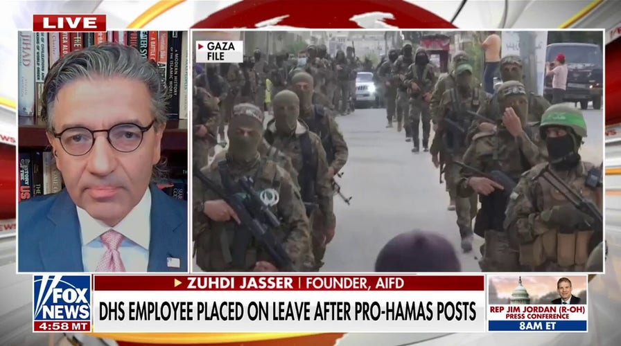 DHS officer placed on leave for pro-Hamas posts