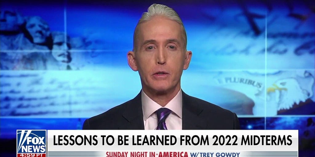 Trey Gowdy Fame is not a virtue nor a strategy to govern Fox News Video