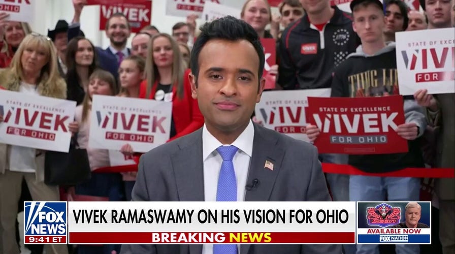 Vivek Ramaswamy announces Ohio gubernatorial run: ‘Excited to lead the charge’ 