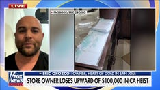 Smash-and-grab robbers terrorize California jewelry store employees: 'Weren't sure if they were going to die'