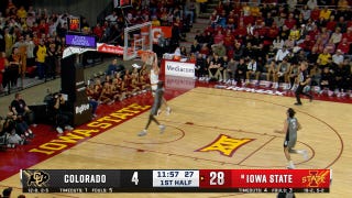 Iowa State's Nate Heise turns steal into fastbreak slam vs. Colorado