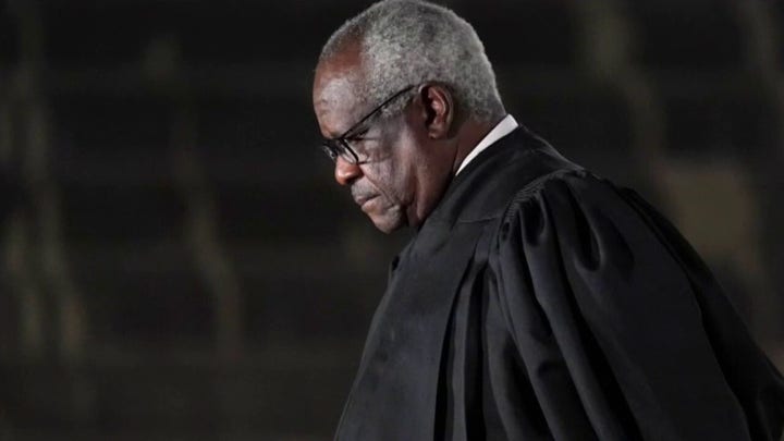 Supreme Court Justice Clarence Thomas says federal marijuana laws 'may no longer be necessary'