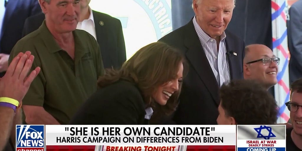 Some signs point to tension between Biden and Harris camps