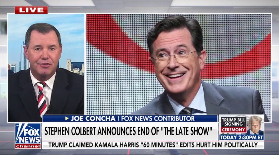 CBS lost ‘escapsim of late night comedy’: Joe Concha