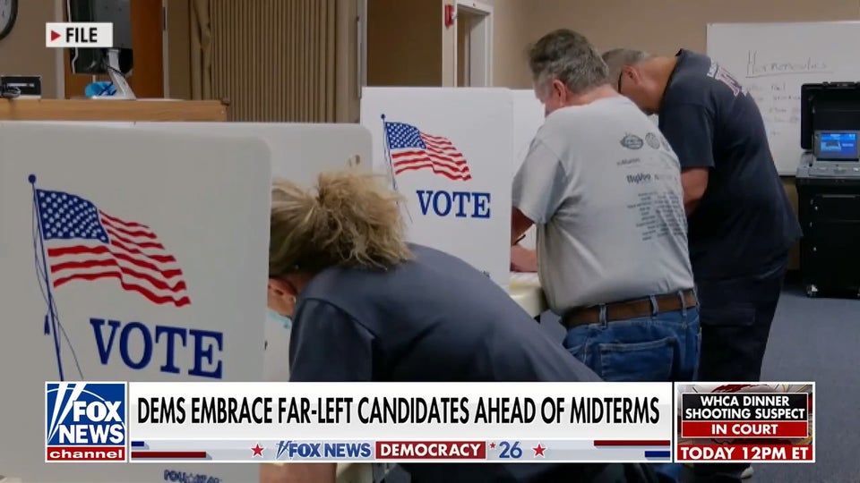 Growing concerns as Democrats embrace far-left candidates ahead of midterms