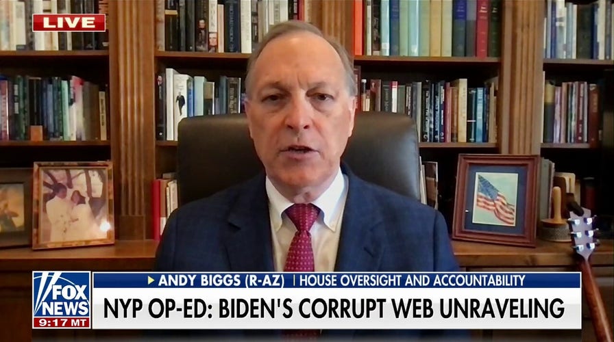 Hunter Biden would have been indicted long ago if he wasn't protected: Rep. Andy Biggs