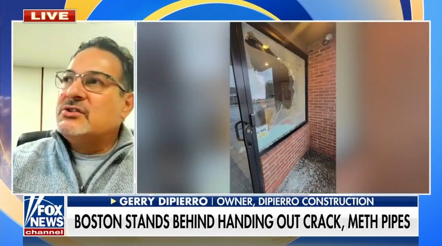 Boston business owner rips city for standing behind crack, meth pipe handouts